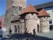 Německo - Norimberk - hradby s Bílou věží