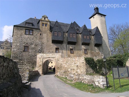 Německo - hrad Ranis