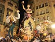 Španělsko - Valencie - průvod Fallas v roce 2011