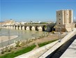 Španělsko - Andalusie - Cordoba, římský most přes Guadalquivir, 331 m dlouhý