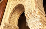 Památky UNESCO v Andalusii - Španělsko - Andalusie - Granada, Generalife, interiér Jižního Pavilonu