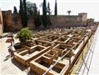 Španělsko - Andalusie - Granada, Alcazaba, zbytky domů členů král.gardy a jejich rodin