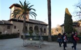 Granada - Španělsko - Andalusie - Granada, Alhambra, Palacio del Partal, zbytek  nejstaršího paláce v Alhambře