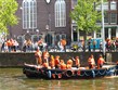 Holandsko - Koninginnedag - a všude vládne oranžová, barva královny