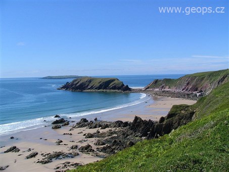 Velká Británie - Wales - NP Pembrokeshire Coast - ostrov Gateholm