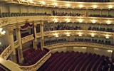 Semperova opera a Berlínská opera - Německo - Drážďany - Semperoper, v hledišti