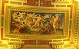 Semperova opera a Berlínská opera - Německo - Drážďany - Semperopera, stropní alegorické malby