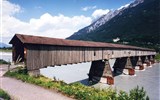 Lichtenštejnsko - Lichtenštejnsko - Vaduz - Alte Rheinbrücke