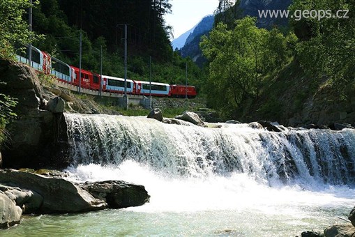 Švýcarsko - Glacier express