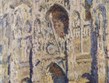 Francie - Rouen - Claude Monet - Katedrála v Rouenu, západní portál v plném slunci