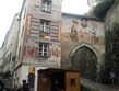 Rakousko - Steyr - Lamberg, dolní brána se zobraením. Fridricha III. a Maximiliána I. jako rytířů