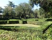 itálie - Lazio - Caprarola - Palazzo Farnese, zimní zahrada s parterovými záhony a živými ploty