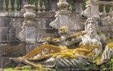 Zahrada Villa Lante - Itálie - vila Lante - alegorie řeky Tiberu ve Fontáně obrů