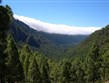 Španělsko - Kanárské ostrovy - NP Caldera de Taburiente, průměr kráteru je asi 10 km