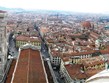 Itálie - Florencie z vrcholu kopule dómu