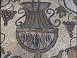 Albánie - Butrint - zachované mozaiky z baptistéria
