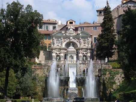 Itálie - okolí Říma - Villa d´Este