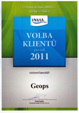 poznávací zájezdy GEOPS CK - ocenění