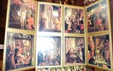 Léto s Františkem Josefem v Solné komoře - Rakousko - St.Wolfgang, deskové obrazy oltáře s výjevy ze života Krista