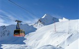 Wellness pod Grossglocknerem s kartou - Rakousko - na ledovec Kitzsteinhorn vede kabinková lanovka