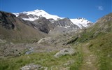 Passo Tonale - ráj pod ledovcem s kartou - Itálie - Monte Cevendal