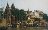 Indie, zlatý trojúhelník, kraj mahárádžů Rádžástán - Indie - Varanásí