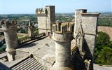 Languedoc a Roussillon, země moře, hor a katarských hradů s koupáním - Francie - Languedoc - Béziers, na střeše katedrály St.Nazaire