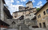 Malá Fatra po železnici a Jánošíkovy slavnosti 19 - Slovensko - Oravský hrad, přes 300 let královský hrad