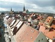 Německo - Lužice - Budyšín, pohled z Bohata wěža, uprostřed dóm S.Petri