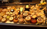 Gastronomie Itálie - Itálie - Lazio - Sorano, bohatá nabídka sýrů
