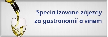 Specializované zájezdy za vínem a gastronomií