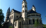 Zážitkový víkend, za vínem na Moselu a Rýn - Německo - Koblenz - bazilika sv.Castora, románská, 1160-1208