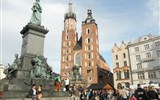 Krakov, město králů a památky UNESCO - Polsko - Krakov - kostel P.Marie na Placu Mariacky, 1355-97, gotický