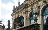 Semperova opera a Berlínská opera - Německo - Drážďany - Zwinger, Francouzský pavilon