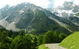 Montafon, rozkvetlá alpská zahrada 2019 - Rakousko - horské silničky v pohoří Silvretta nabízejí fantastické výhledy