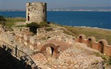 Černé moře, Rumunsko, Bulharsko - Bulharsko - Nesebar - bazilika sv.Marky Boží, 6..stol.