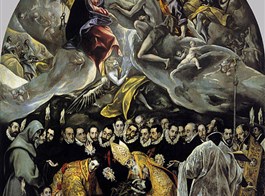 Královský Madrid, Toledo, Cuenca, perly Kastilie a poklady UNESCO 2022  Španělsko - Toledo - Santo Tomé, Pohřeb hraběte  Orgaz, El Greco, 1586-8