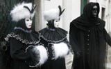 karneval v Benátkách - Itálie - Benátky - masky všech tvarů a iluzí