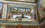 Sixtinská kaple - Itálie - Řím - Sixtinská kaple, Poslední večeře Páně, Rosselli