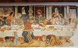 Rivello - Itálie - Rivello - freska Poslední večeře v klášteře sv.Antonína (Wiki), 1557