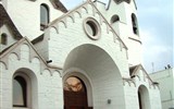Alberobello - Itálie - Apulie - Alberobello, kostel sv.Antonína.