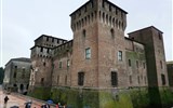 Mantova - Itálie - Emilia - Mantova, Castello di San Giorgio, 1395-1406, návrh Bartolino da Novara
