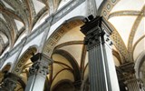 Parma - Itálie - Emilia - Parma, sv.Jan Evangelista, pilíře s kompozitními hlavicemi, dílna A.da Parmy