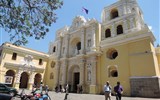Za Mayi do Guatemaly, Belize a do Hondurasu 2019 - Guatemala - Ciudad de Guatemala, kostel La Merced, 1749-67, architekt Juan de Dios Estrada