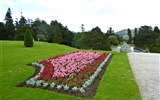 Powerscourt Gardens - Irsko - Powerscourt Garden, formální geometrizovaná část zahrady