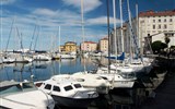 Mořský park Laguna 2019 - Slovinsko - Piran - přístav, moře, jachty a romantická dovolená