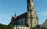Zwettl - Rakousko - Zwettl - kostel částečně přestavěn 1490 po poničení husity