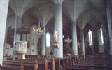 Schladming - Rakousko - Schladming - interiér Stadtpfarrkirche, hl.oltář 1702-4