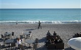 Provence a krásy Azurového pobřeží letecky - Francie - Nice, pláže a modré moře