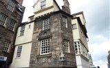Skotsko, země hradů a vřesu - Skotsko - Edinburgh, John Knox House, 1490, přestavěn 1556 pro zlatníka Jamese Mosmama